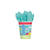 SALE Becher 1er Geburtstag Jungen 8 Stk ca. 266ml