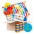 Partybox Bright Birthday, bunt, 8 Personen - Partybox Bighti 8 Personen