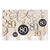 Girlanden-Set Happy Bday Sparkling 80, 12 Stk. - Girlande Swirls Sparkling 80. Geburtstag