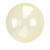 Folienballon Seifenblase Kristall Gelb, ca. 35 cm - Gelb