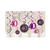 Girlanden-Set Sparkling pink 40, 12 Stk. - Girlande Swirls Sparkling 40. Geburtstag Pink