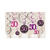 Girlanden-Set Sparkling pink 50, 12 Stk. - Girlande Swirls Sparkling 50. Geburtstag Pink