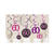 Girlanden-Set Sparkling pink 60, 12 Stk. - Girlande Swirls Sparkling 60. Geburtstag Pink