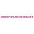 SALE Buchstaben-Girlande Sparkling pink 80, 213cm - Buchstaben-Girlande