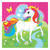 Servietten Einhorn, 20 Stck, 33x33 cm - Servietten