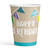 Becher, recycelbar aus Pappe, Happy Birthday, 8 Stck, 250ml - Becher