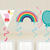 SALE Deko Girlande Swirls Peppa Wutz, 6 Stck - Peppa Pig Hngegirlande ca. 61cm