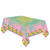 NEU Plastik-Tischdecke Hbsche Ponys, 120cm x 180cm - Tischdecke