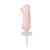 NEU Folienballon Cake Topper Zahl 1 Pastellpink, ca. 13 cm