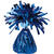 Gewicht fr Heliumballon / Folienballon mit Folienfransen, Gewicht: ca. 170 g, Farbe: Blau - Blau