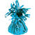 Gewicht fr Heliumballon / Folienballon mit Folienfransen, Gewicht: ca. 170 g, Farbe: Baby Blau - Baby-Blau