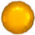 NEU Folienballon rund,  ca. 43cm, metallic gold - Gold