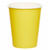 NEU Papp-Becher unifarben, ca. 237ml, gelb, 8 Stck - Gelb