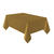 NEU Tischdecke aus Kunststoff, ca. 137x274cm, gold - Gold