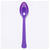 NEU Mehrweg-Lffel aus Kunststoff, violett, 24 Stck - Violett