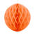 SALE Wabenball / Dekoball aus Papier � Orange � 20 cm - Orange
