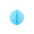 Wabenball / Dekoball aus Papier - T�rkisblau, 40 cm - T�rkisblau