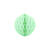 Wabenball / Dekoball aus Papier - Mint, 40 cm - Mint