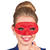 SALE Maske Domino mit Gummiband, rot
