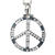 Kette Peace mit Gravur aus Metall Bild 2