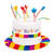 NEU Hut Geburtstag fr Kinder, Torten-Hut Happy Birthday