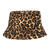 Hut Bucket-Hat Leopard, Braun