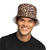 Hut Bucket-Hat Leopard, Braun Bild 3