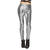 Leggings Stretch, silber, Gr. M Bild 2