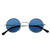Brille John/Hippie, blaue Gläser