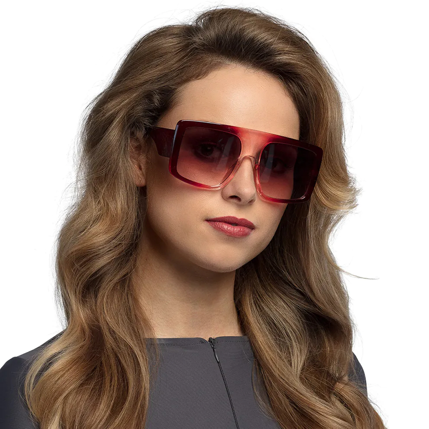 NEU Brille Vintage Party, rot Bild 2