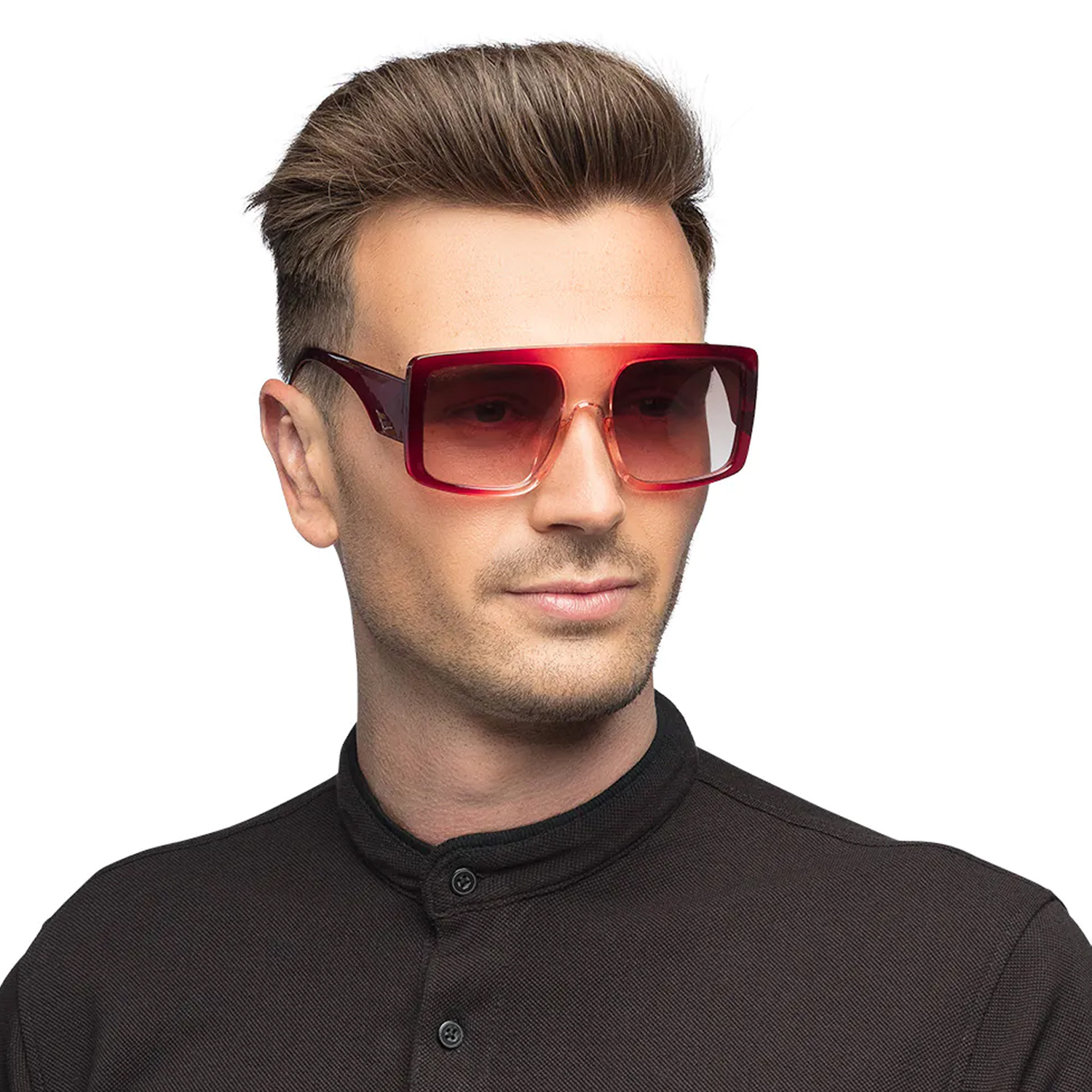 NEU Brille Vintage Party, rot Bild 5