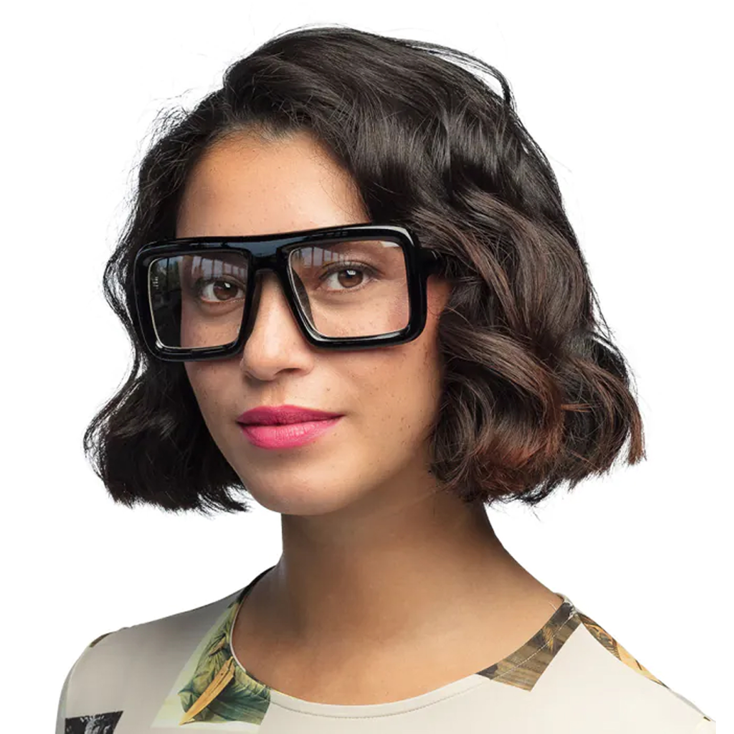 NEU Brille Retro Designer, schwarz Bild 2
