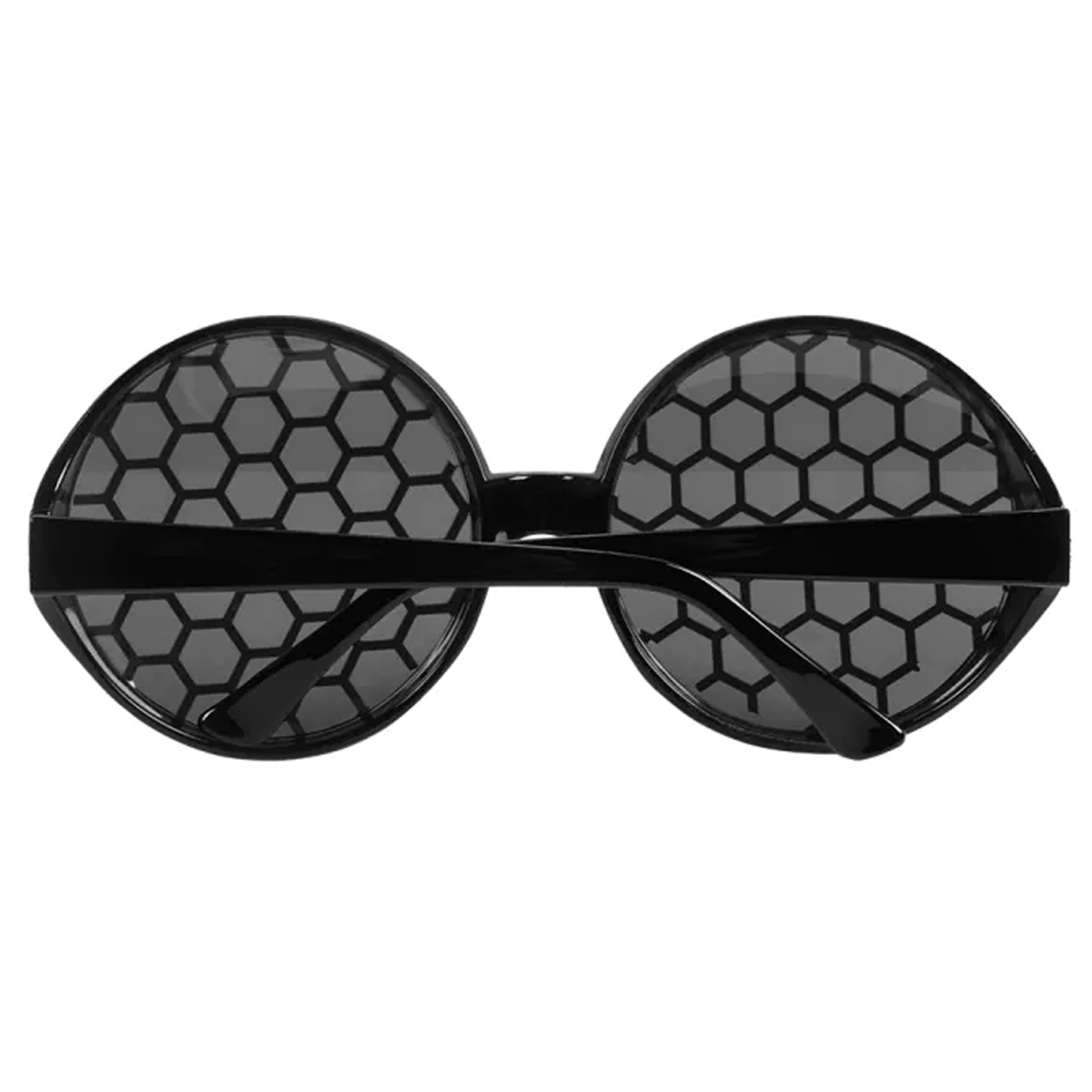 NEU Brille Wabenmuster, schwarz Bild 4