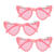 NEU Brillen-Set Team Bride, 3 St�ck, rosa Bild 2