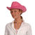 Hut Cowboy Classic Color aus Filz, pink