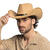Hut Cowboy Bronco, Einheitsgre, Beige Bild 2