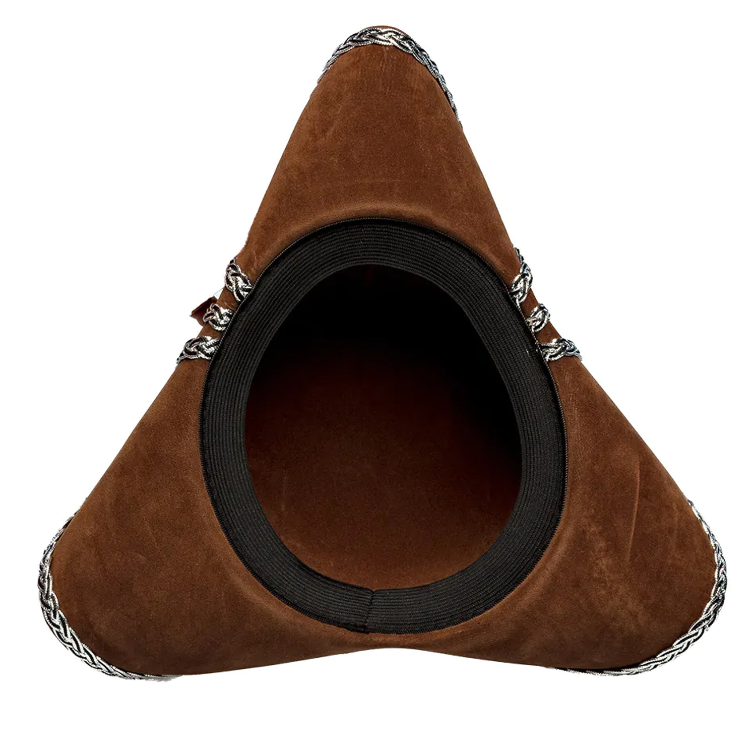 NEU Piratenhut Alistair in Lederoptik, braun Bild 4