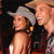 Hut Cowboy Rodeo Party, mit Pailletten, Einheitsgre, Silber Bild 5