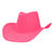 Hut Cowboy Blaze, Einheitsgre, Neon-Pink