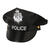 NEU Hut/Mtze Police, schwarz, Einheitsgre