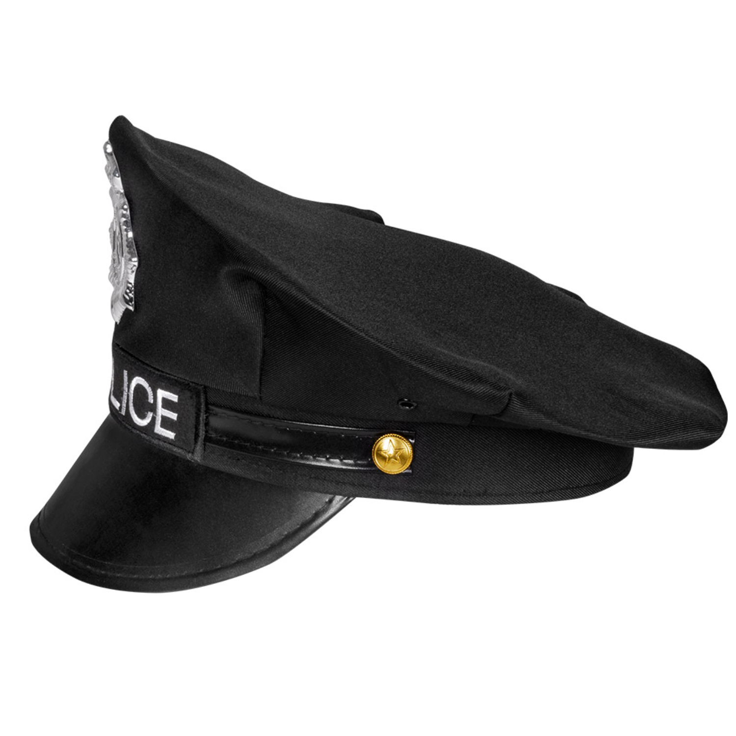 NEU Hut/Mütze Police, schwarz, größenverstellbar Bild 4