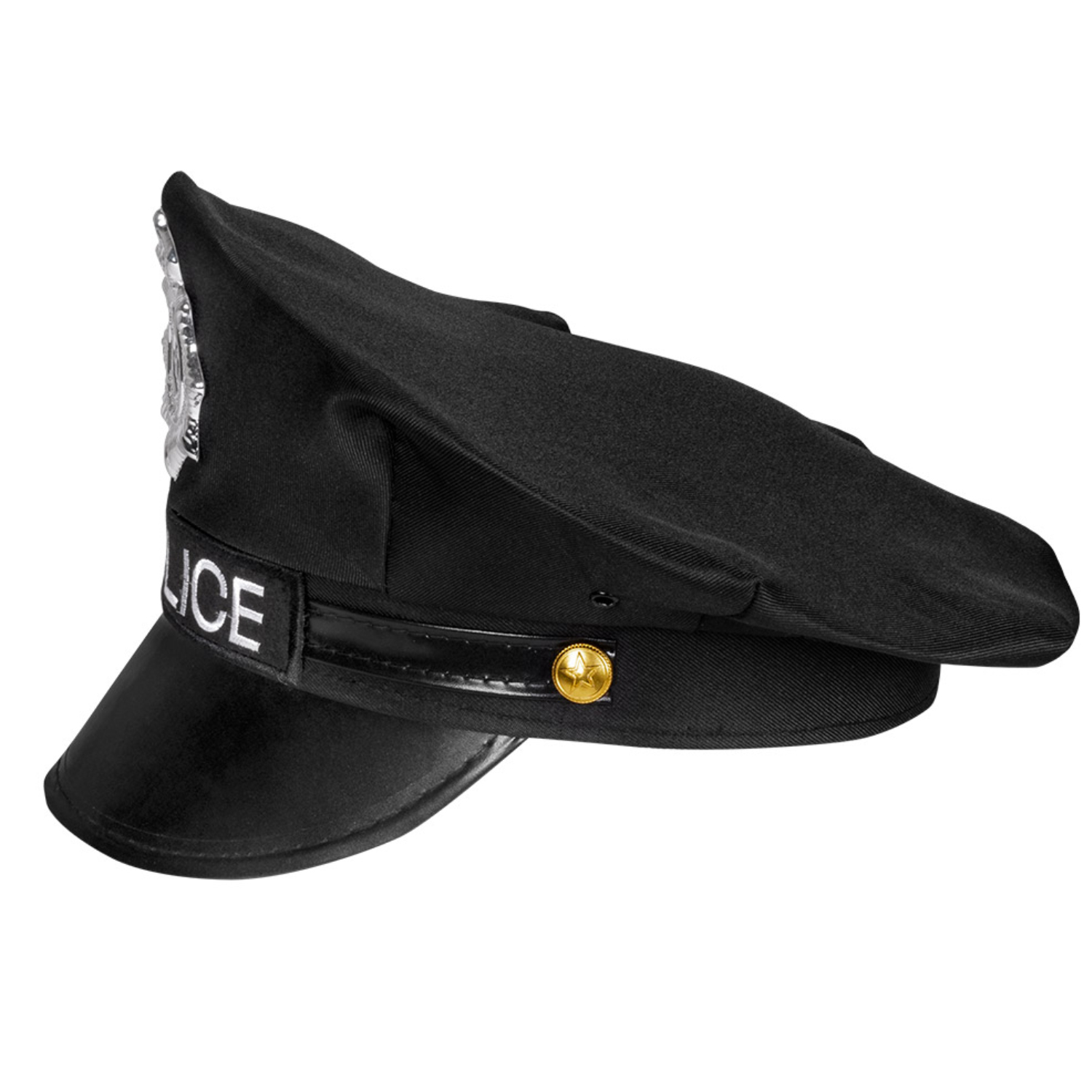 NEU Hut/Mtze Police, schwarz, Einheitsgre Bild 4