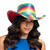 Hut Cowboy Pride, Einheitsgre, Regenbogen Bild 2