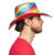 Hut Cowboy Pride, Einheitsgre, Regenbogen Bild 3