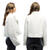 NEU Damen-Kost�m Pl�sch-Jacke kurz, wei�, mit Taschen, Gr. M-L Bild 3