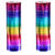 NEU Luftschlangen Regenbogen metallic, 4m, 2 Stck