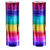 NEU Luftschlangen Regenbogen metallic, 4m, 2 Stck