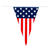 NEU Wimpelkette USA-Party, ca. 6m, aus Kunststoff Bild 2