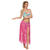SALE Hawaii-Bastrock Raffia-Bast, 80cm, pink Bild 2