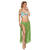 SALE Hawaii-Bastrock Raffia-Bast, 80cm, grn Bild 2